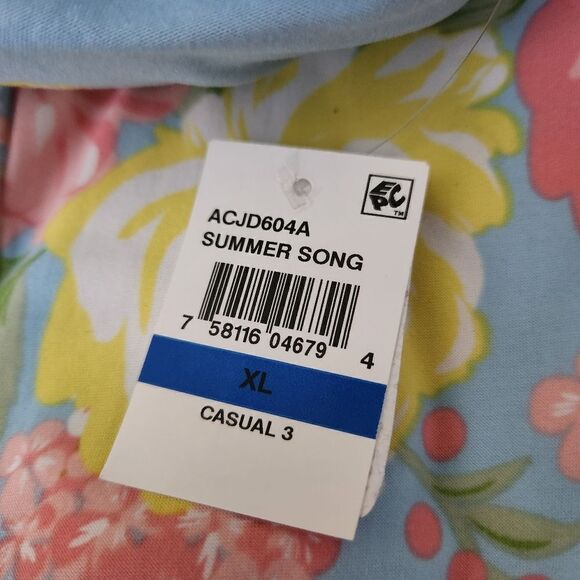 Planet Gold Womens Juniors Floral Print Mini Fit and Flare Dress Size XL - Picture 7 of 8